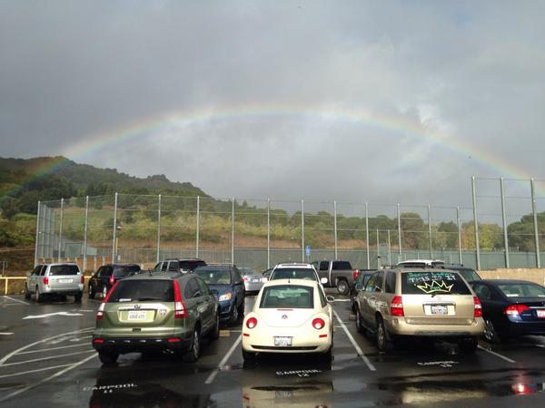Rainbow spotted. Mirador on hunt for pot of gold....